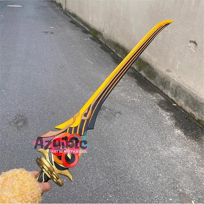 Azuiblc 原神 有楽御簾切 千織 片手剣  106CM 武器 PU製 剣 刀 武器 コスプレ道具  コスプレ小物 cosplayAzd19 - Azuiblc