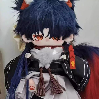 Azuiblc　崩壊スターレイル　刃　ぬいぐるみ　20cm　じん　コスプレ　ドール 綿人形　ふわふわ　プレゼント　同人印象グッズ - Azuiblc