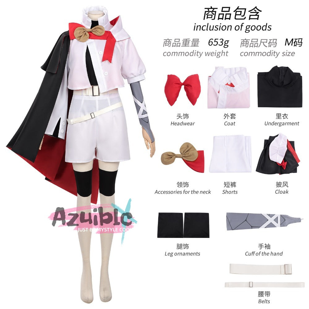 Azuiblc　THE RIBBON HERO リボンヒーロー  サファイア コスプレ衣装　コスチューム