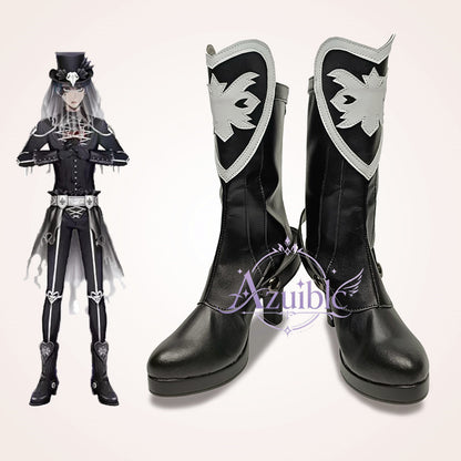 Azuiblc ツイステ Cater Diamond・Deuce Spade コスプレ靴｜ハロウィン 厚底 オーダーメイド