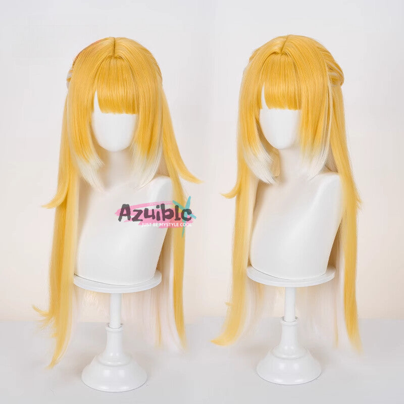 Azuiblc ゼンレゼンレスゾーンゼロ　フーフー（福福）ウィッグ ゼンゼロ 　カツラ　コスプレ道具Azm07 - Azuiblc