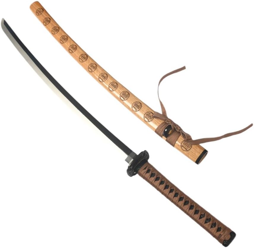 Azuiblc】木製刀 村雲江 打刀 模造刀 コスプレ道具 金属アクセサリー