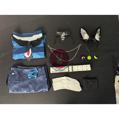 Azuiblc ゼンゼロフェス 2025 星見雅 コスプレ 衣装 ゼンゼロ FES ロック風 ファンク風 ゼンレスゾーンゼロ cosplay - Azuiblc