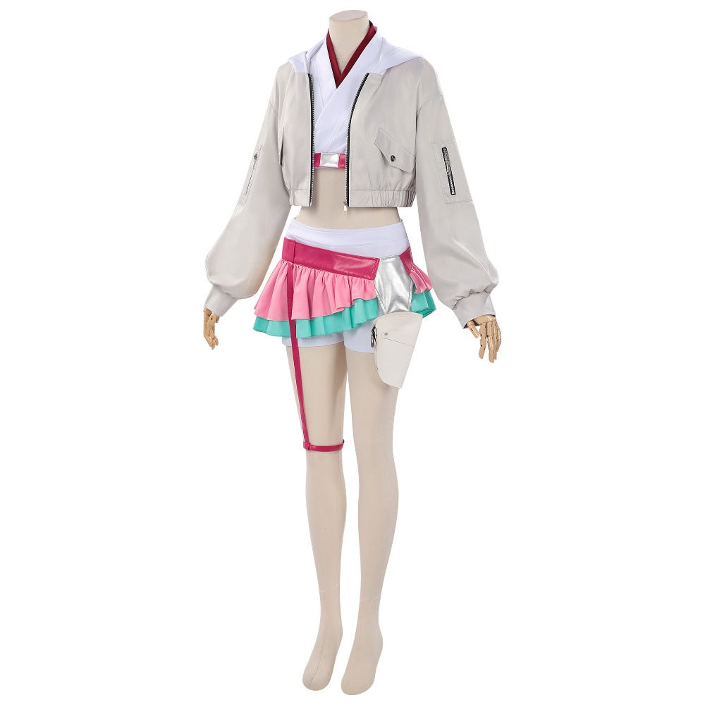 Azuiblc 超かぐや姫 綾紬芦花　コスプレ衣装　 あやつむぎろか　コスチューム　演出服　舞台服 フルセット