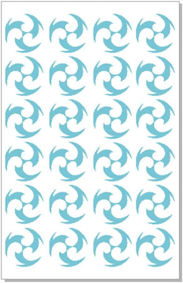 Azuiblc  原神 タトゥーシール 凝光 紗の幽蘭 コスプレ 小物 原神 太もも ボディーシール セット グッズ 人気 おしゃれ 飾り ファッション ハロウィン イベント 装備品 - Azuiblc