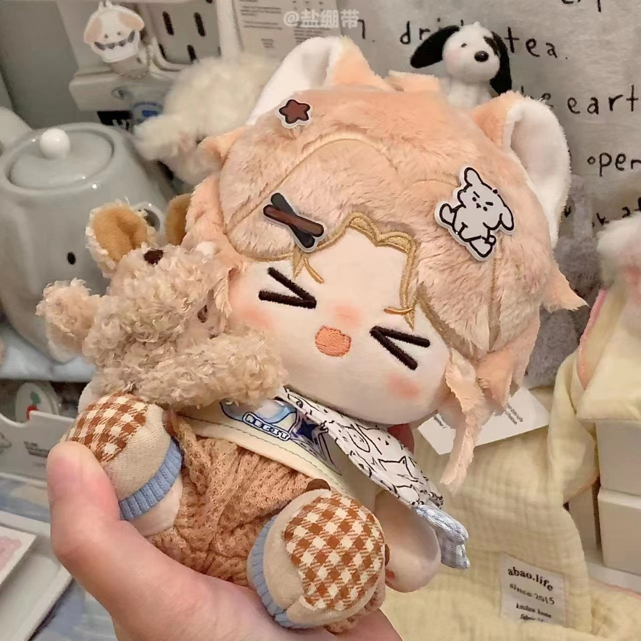 Azuiblc　崩壊スターレイル　彦卿　ぬいぐるみ　20cm　げんきょう　コスプレ　ドール 綿人形　ふわふわ　プレゼント　同人印象グッズAzd10 - Azuiblc