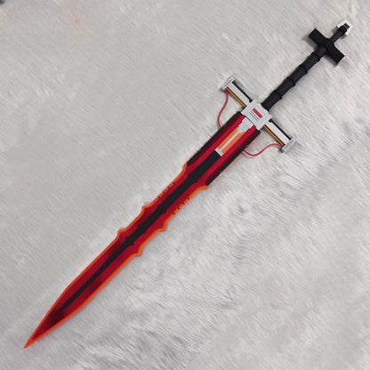 Azuiblc　アークナイツ　エンドフィールド　レーヴァテイン　フレイムフォージ 　 ダークトーチ 劫火　コスプレ道具　武器モデル　木＋PVC