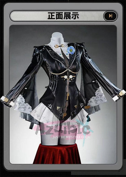 Azuiblc ゼンレスゾーンゼロ　 イーシェン　雲霞の行き着く処 ZZZ　YiXuan  コスプレ衣装　儀玄　墨まとう影の足跡 　新衣装　黒色　ゼンゼロ　コスプレ衣装　イベント　仮装　ハロウィン - Azuiblc