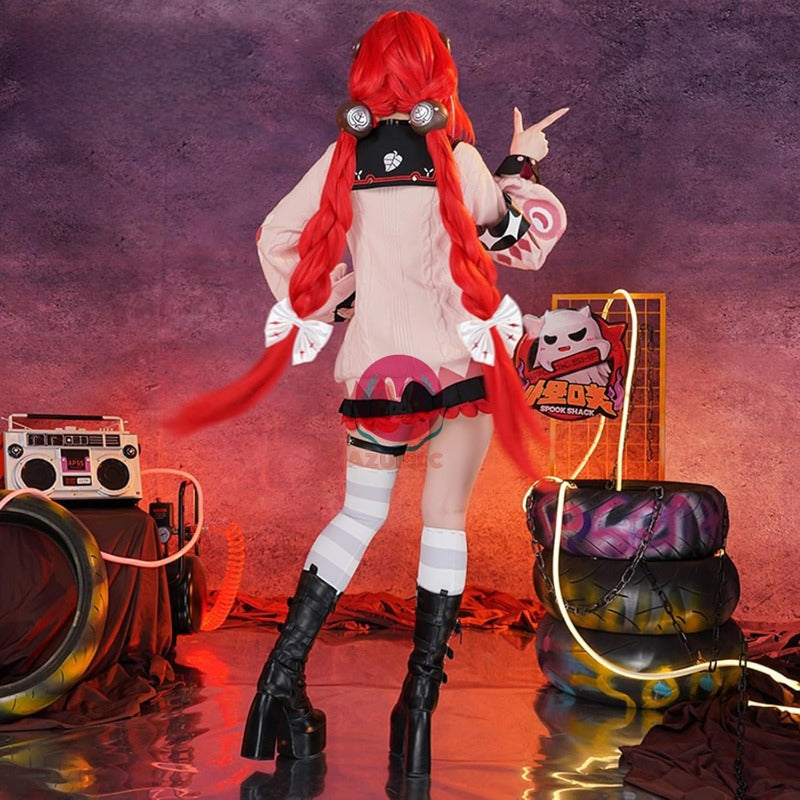 Azuiblc】 ゼンゼロ 浮波柚葉 コスプレ衣装 コスプレ コスチューム