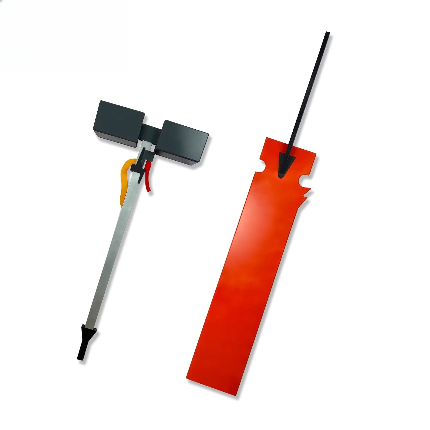 Azuiblc　アークナイツ　エンドフィールド　レーヴァテイン　フレイムフォージ 　 ダークトーチ 劫火　コスプレ道具　武器モデル　木＋PVC