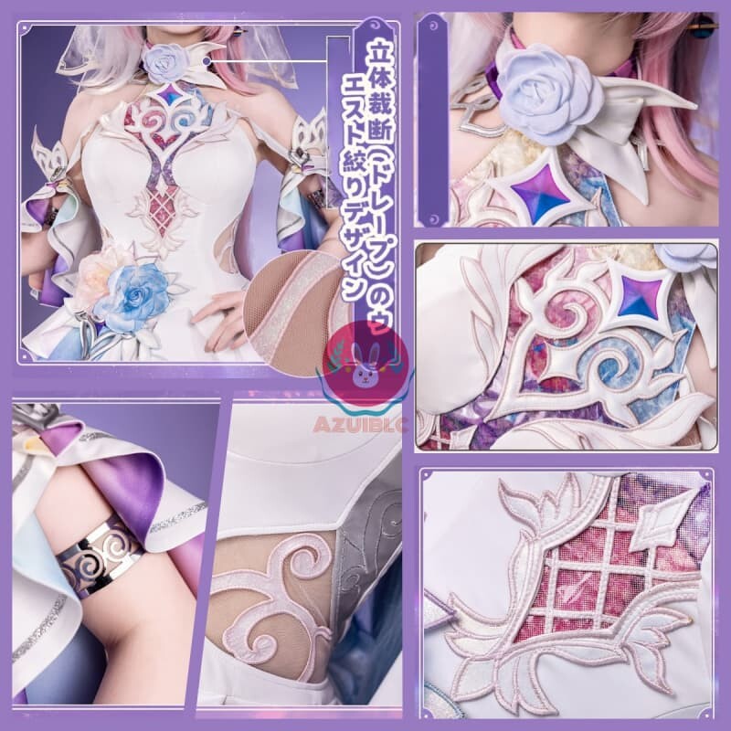 AZUIBLC 崩壊：スターレイル キュレネ コスプレ コスプレ衣装 コスプレ コスチュームセット - Azuiblc