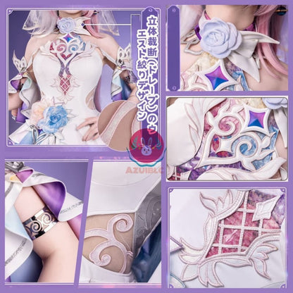 AZUIBLC 崩壊：スターレイル キュレネ コスプレ コスプレ衣装 コスプレ コスチュームセット - Azuiblc