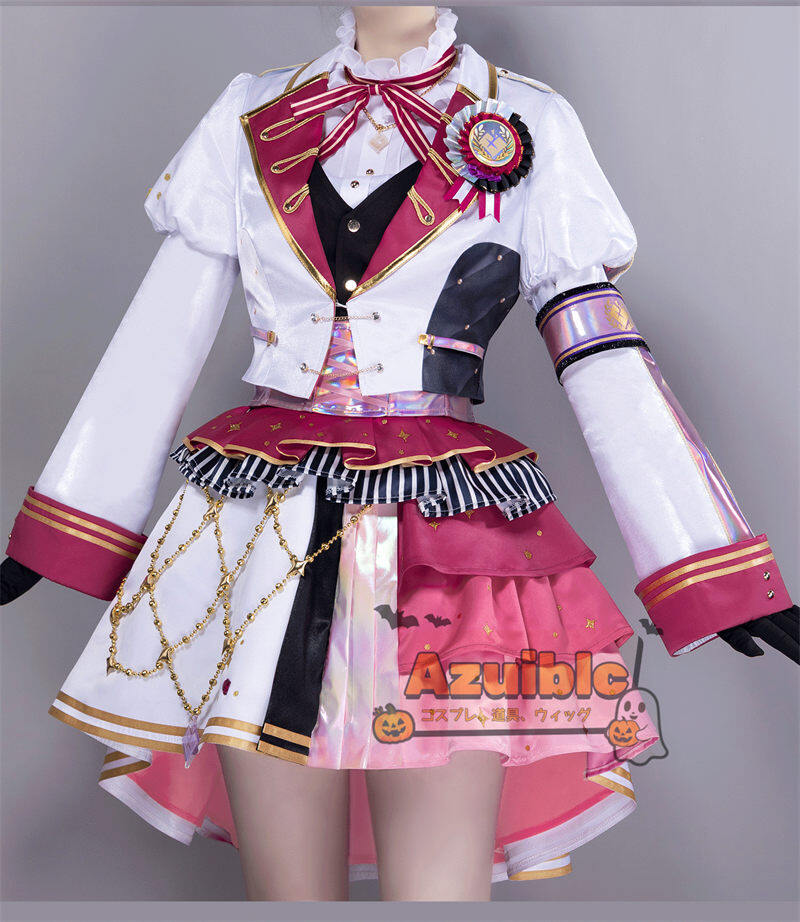 Azuiblc　プロジェクトセカイ 宵崎奏 コスプレ衣装　ワンピース　  MORE MORE JUMP よいさきかなで   25時、ナイトコードで　仮装　舞台服　演出服 - Azuiblc