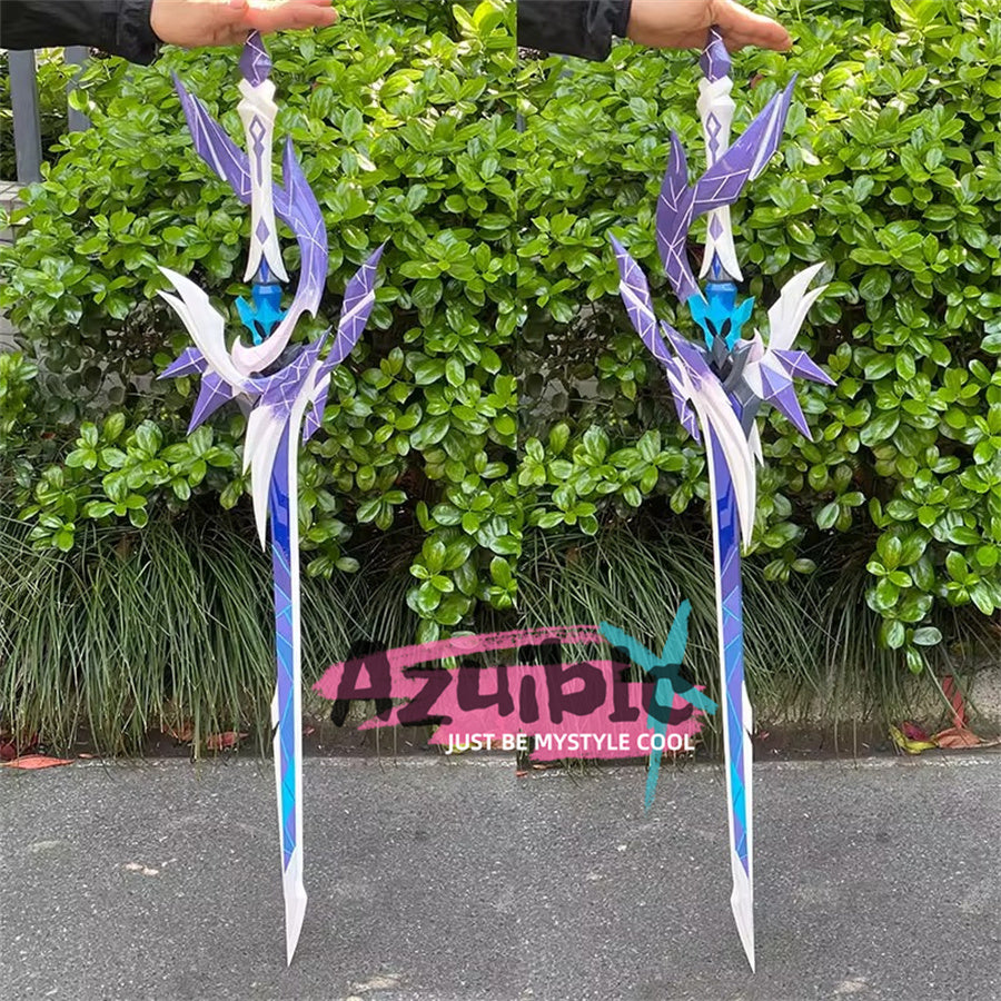 Azuiblc 原神　スカーク　片手剣　110cm　蒼耀　モチーフ武器　剣モデル　深淵の国　コスプレ道具　イベントAzd013 - Azuiblc