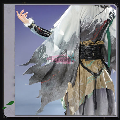 Azuiblc　鳴潮　仇遠　コスプレ　きゅうえん　合金製パーツ　Wuthering Waves Qiuyuan ハロウィン