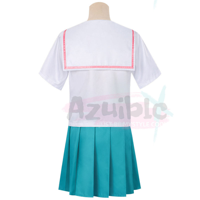 Azuiblc　超かぐや姫！ 酒寄 彩葉 JK服　セーラー服　コスプレ衣装　スカートセット　高校服　さかより いろは　イベント・文化祭対応 - Azuiblc