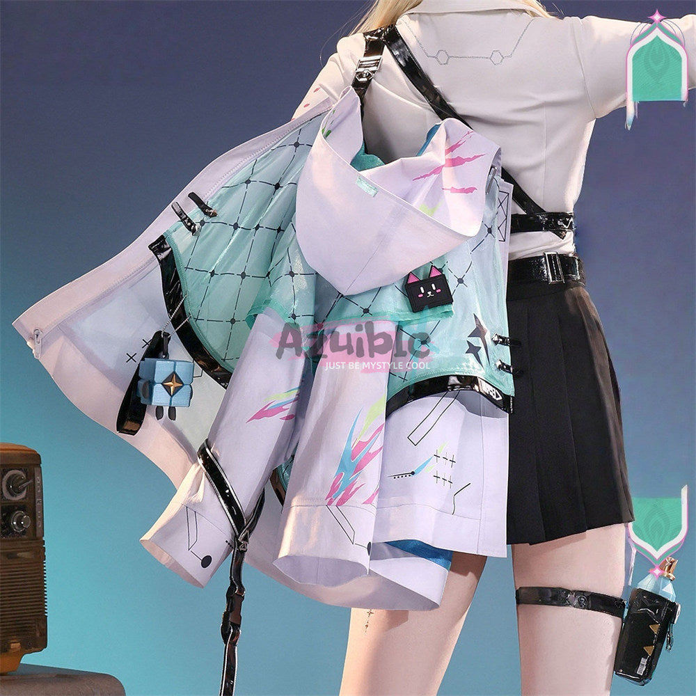 Azuiblc　鳴潮　リンネー　コスプレ　 Lynae　Wuthering Waves　金属パーツ　イヤホーン道具　ハロウィン