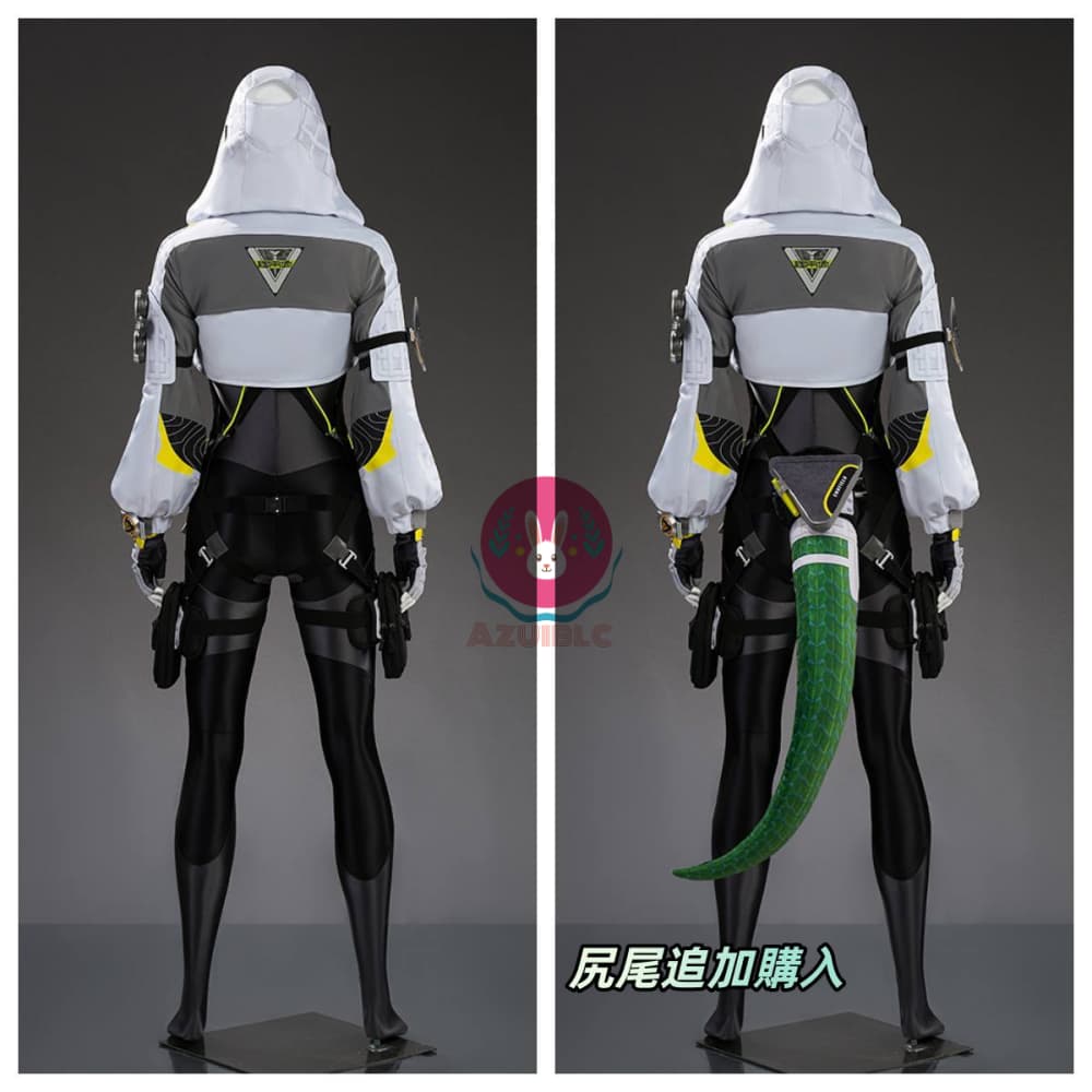 【Azuiblc】アークナイツ：エンドフィールド フローライト fluorite コスプレ コスプレ衣装 コスチューム cosplay 尻尾追加対応 舞台 イベント