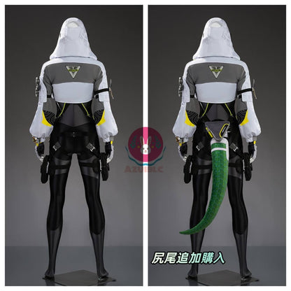 【Azuiblc】アークナイツ：エンドフィールド フローライト fluorite コスプレ コスプレ衣装 コスチューム cosplay 尻尾追加対応 舞台 イベント