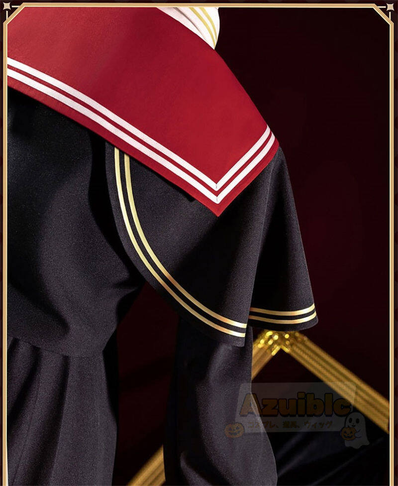 Azuiblc　魔法少女ノ魔女裁判　二階堂 ヒロ　コスプレ衣装　にかいどう ヒロ　髪飾付　まのさば ハロウィン - Azuiblc