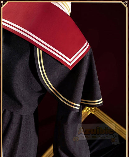 Azuiblc　魔法少女ノ魔女裁判　二階堂 ヒロ　コスプレ衣装　にかいどう ヒロ　髪飾付　まのさば ハロウィン - Azuiblc