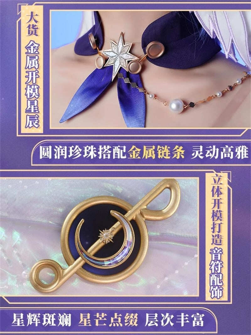 Azuiblc 崩壊スターレイル黄泉 よみ 赤  コスプレ衣装 コスチュームセット 金属アクセサリー グッズ タトゥーシール  おしゃれ アニメ cosplay 変装 仮装 撮影 祭り ハロウィン クリスマス イベント - Azuiblc