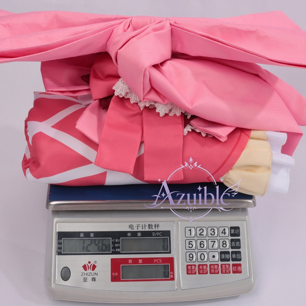 Azuiblc まどか☆マギカ 鹿目まどか コスプレ衣装｜ワルプルギスの廻天 プリント簡易版