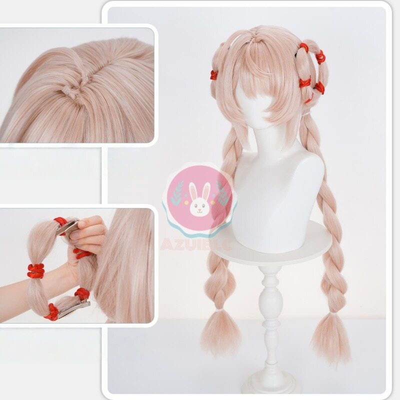 Azuiblc ゼンゼロ ザオ 照 ウサ耳 尻尾付き コスプレ衣装 ウサギ娘 獣娘 コスチュームセット おしゃれ アニメ cosplay - Azuiblc