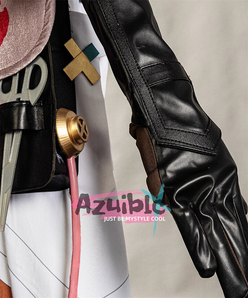 Azuiblc 原神 イファ コスプレ　帽子付　 Ifa コスチューム　3ｄ樹脂アクセサリーAz01 - Azuiblc