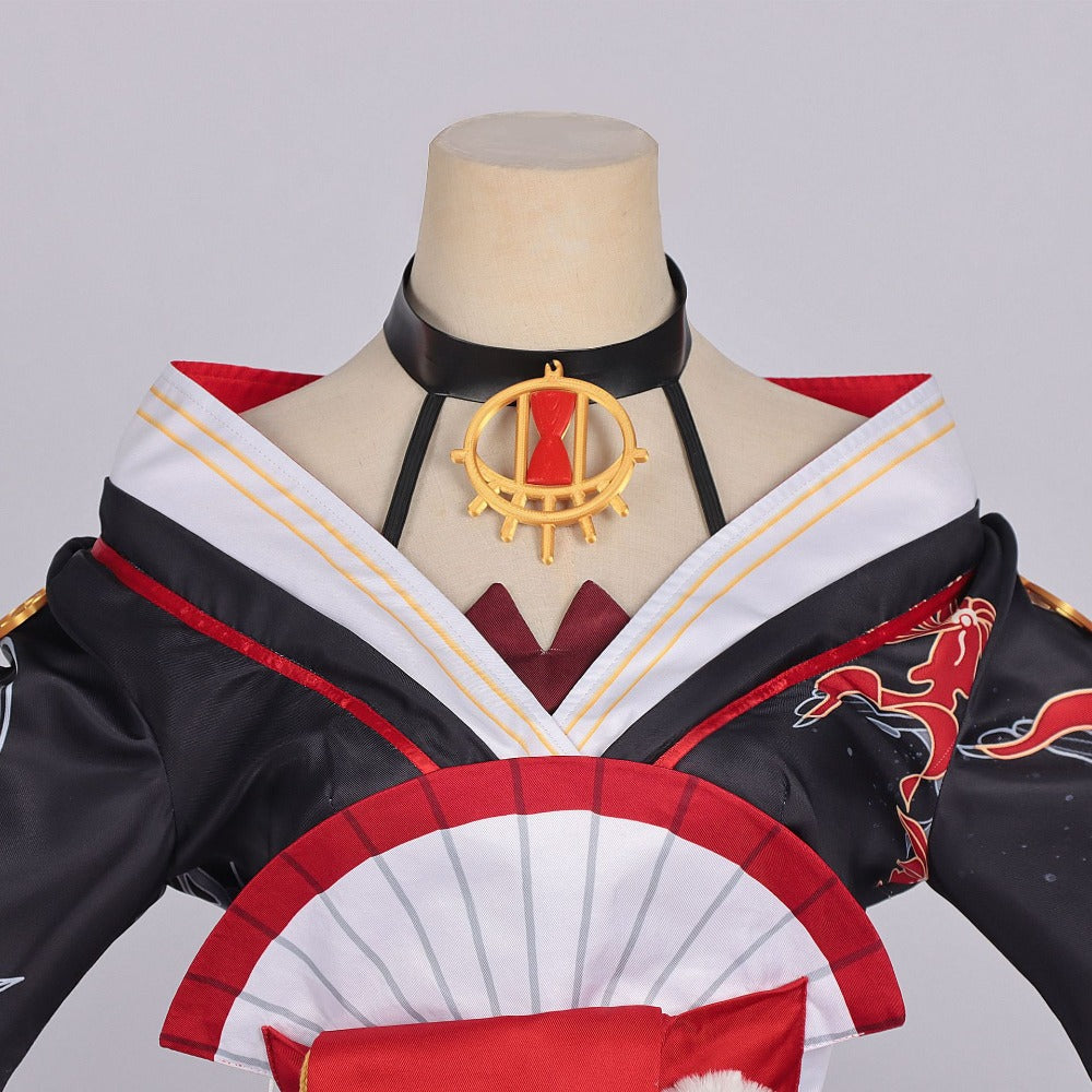 Azuiblc　NTE 潯 ほとり コスプレ衣装　イベント　Neverness to Everness　仮装　プリント　ハロウィン　舞台服