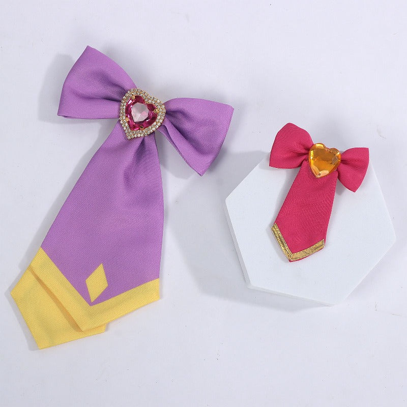 Azuiblc　名探偵プリキュア！明智 あんな  森亜 るるか　小林 みくる　コスプレ衣装　ドレス　舞台服　コスチューム