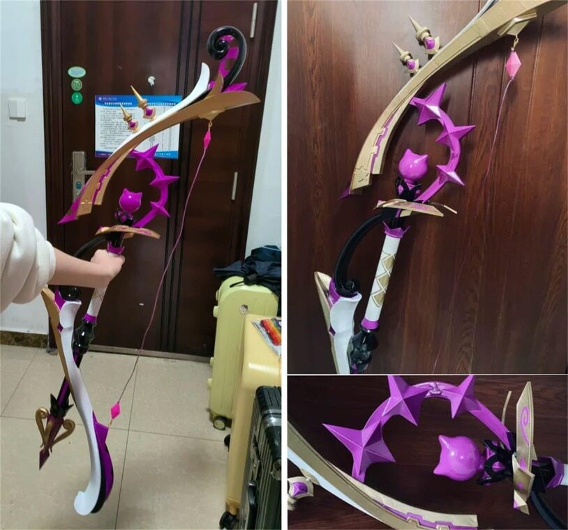 Azuiblc　原神　始まりの大魔術 矢1点贈り　リネ  げんしん　110cm　コスプレ道具  弓矢 PVC製 刀 剣 武器  Cosplay コスチューム 道具 コスプレグッズ 110cm グッズ コスプレ小物 - Azuiblc