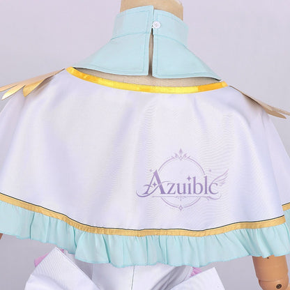 Azuiblc 名探偵プリキュア 森亜るるか 光Ver. コスプレ衣装｜プリント簡易版