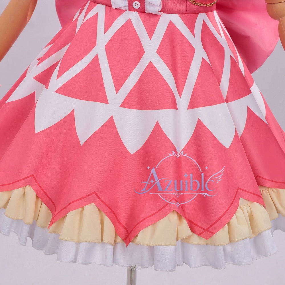 Azuiblc まどか☆マギカ 鹿目まどか コスプレ衣装｜ワルプルギスの廻天 プリント簡易版