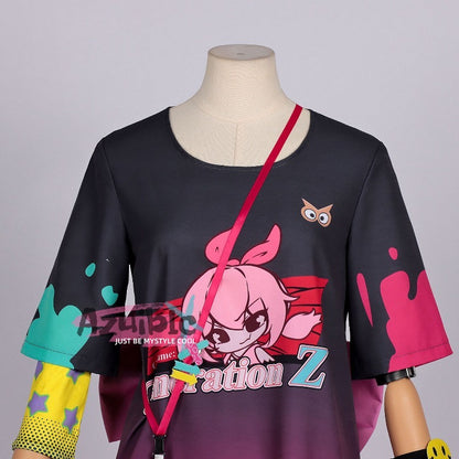Azuiblc　NTE ネバエバ ハニア　コスプレ衣装　3dプリント印刷　イベント舞台　ハロウィン　ウィッグ追加対応