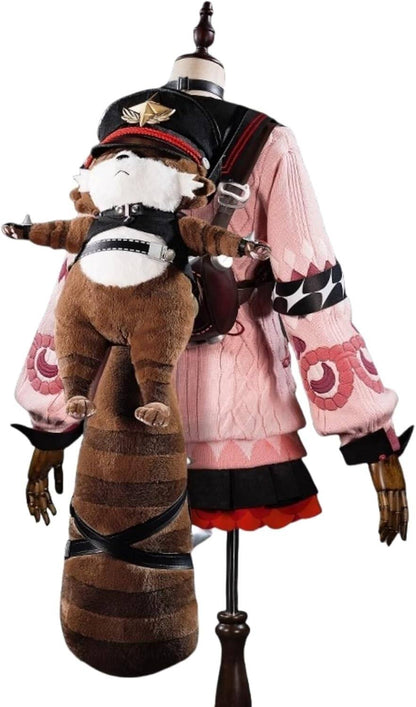 在庫は完売しました【Azuiblc】 ゼンゼロ コスプレ道具 浮波柚葉 カバン 鞄 狸 ペンダント付き コスプレ小物 通勤 日常 JK 可愛い Cosplay グッズ アニメ - Azuiblc