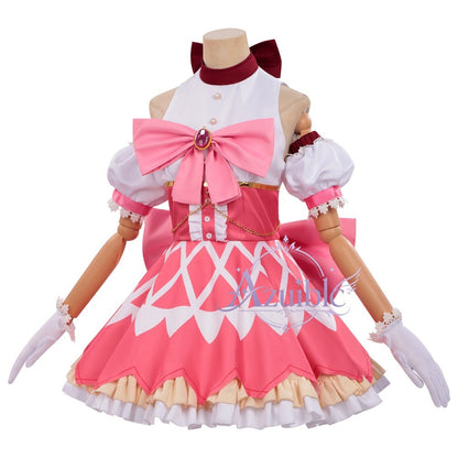 Azuiblc まどか☆マギカ 鹿目まどか コスプレ衣装｜ワルプルギスの廻天 プリント簡易版
