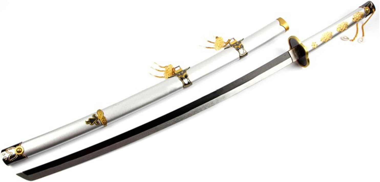 【Azuiblc】刀剣乱舞 歌仙兼定 打刀 模造刀 刀 剣 模擬刀 居合刀 模造刀 美術刀 木製刀 日本刀 武器 ハロウィーン 小物 コスプレ 道具 クリスマス 変装 プレゼント イベント 忘年会 文化祭 学園祭 撮影用 COSPLAY - Azuiblc