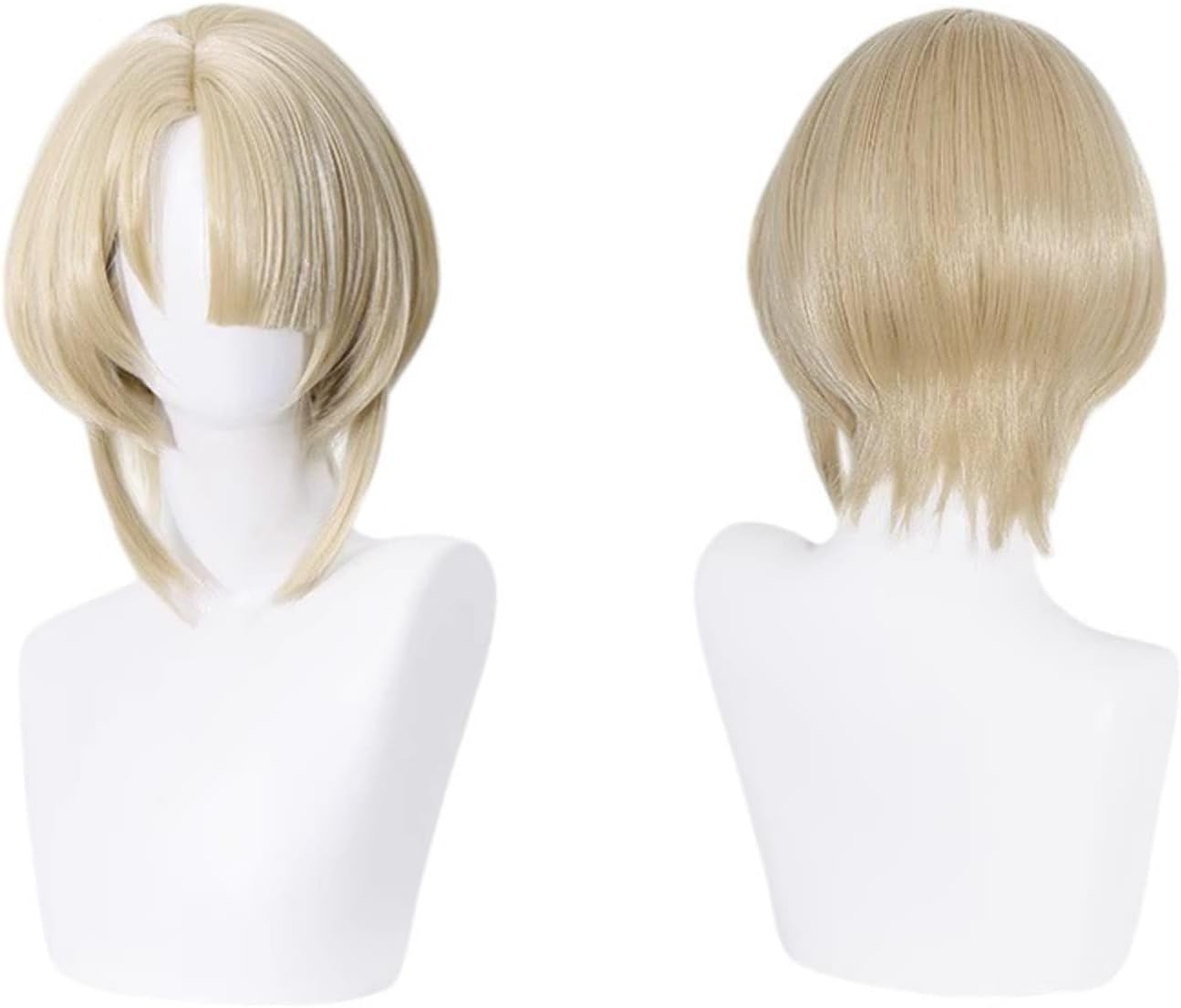 【Azuiblc】原神 放浪者 散兵 コスプレ ウィッグ 姫カット パープル 紫 グラデーション ネット付き 耐熱 おしゃれ グッズ アニメ かつら 鬘 WIG コスプレ道具 小物 - Azuiblc