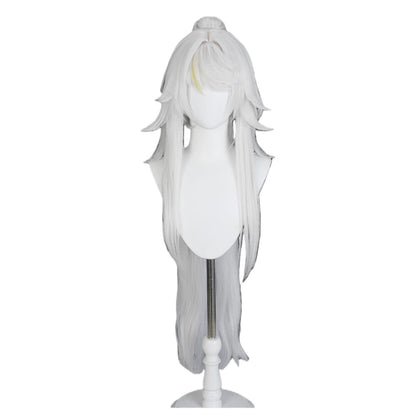 【Azuiblc】原神 リンネア コスプレ ウィッグ ピンク 水色 グラデーション ハーフツイン ネット付き 耐熱 かつら 鬘 コスプレ道具 小物