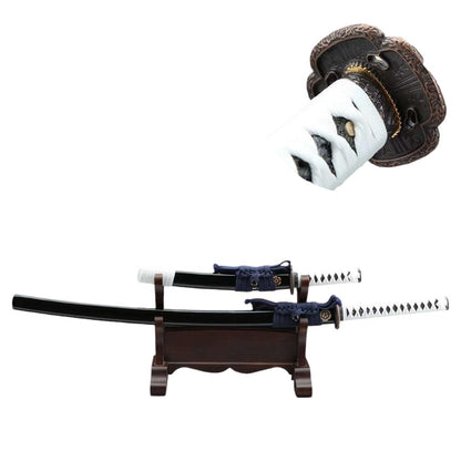 【Azuiblc】ゴースト・オブ・ツシマ 木製刀 菖蒲 ショウブ 刀 2本セット Ghost of Tsushima コスプレ道具 太刀 脇差 居合刀 美術刀 日本刀 武器 小物 撮影用 COSPLAY