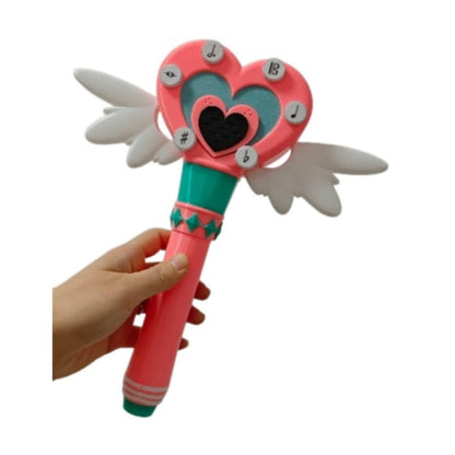 Azuiblc　ゼンゼロ　コスプレ道具 アリア 36cm マイクロフォン マイク 妄想エンジェル アイドル コスプレ petg製 コスプレ小物 イベント 撮影