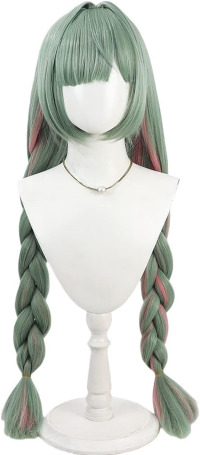 Azuiblc　鳴潮 カルテジア コスプレ フローヴァ　リンネー　モーニエ　シグリカ　かつら リューク・ヘルセン　ウィッグネット付き コスプレ小物 - Azuiblc