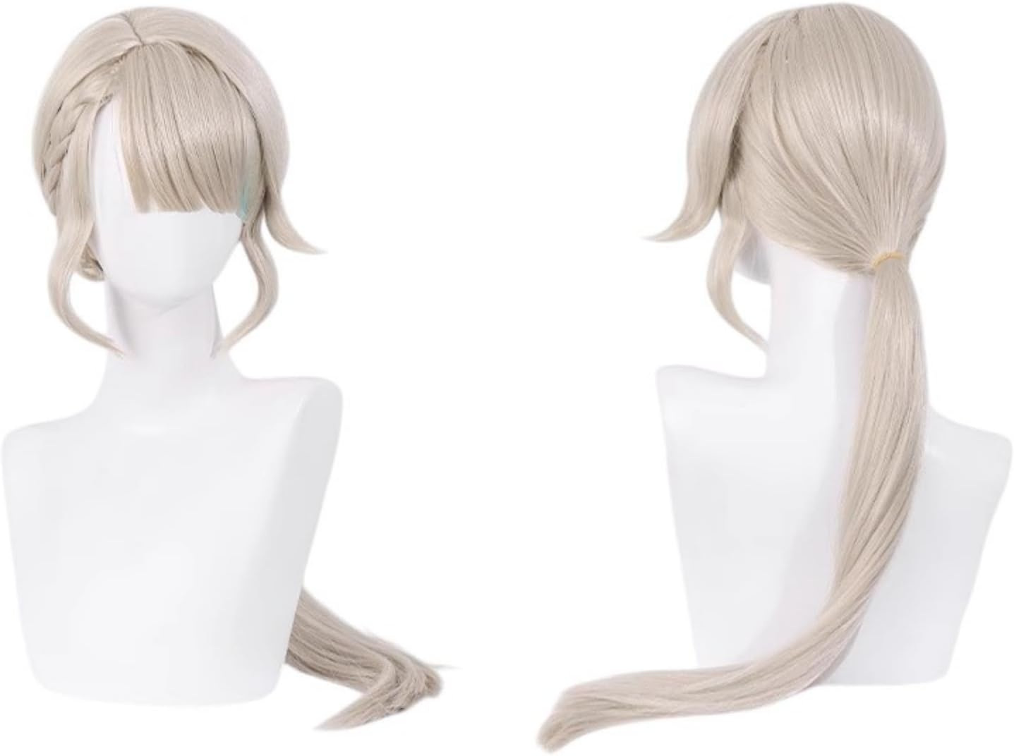 【Azuiblc】原神 放浪者 散兵 コスプレ ウィッグ 姫カット パープル 紫 グラデーション ネット付き 耐熱 おしゃれ グッズ アニメ かつら 鬘 WIG コスプレ道具 小物 - Azuiblc