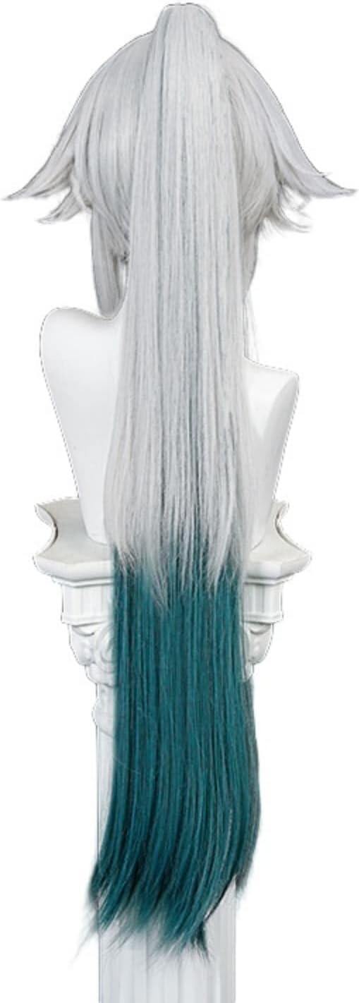 Azuiblc 崩壊スターレイル キュレネ コスプレ ウィッグ ピンク 白