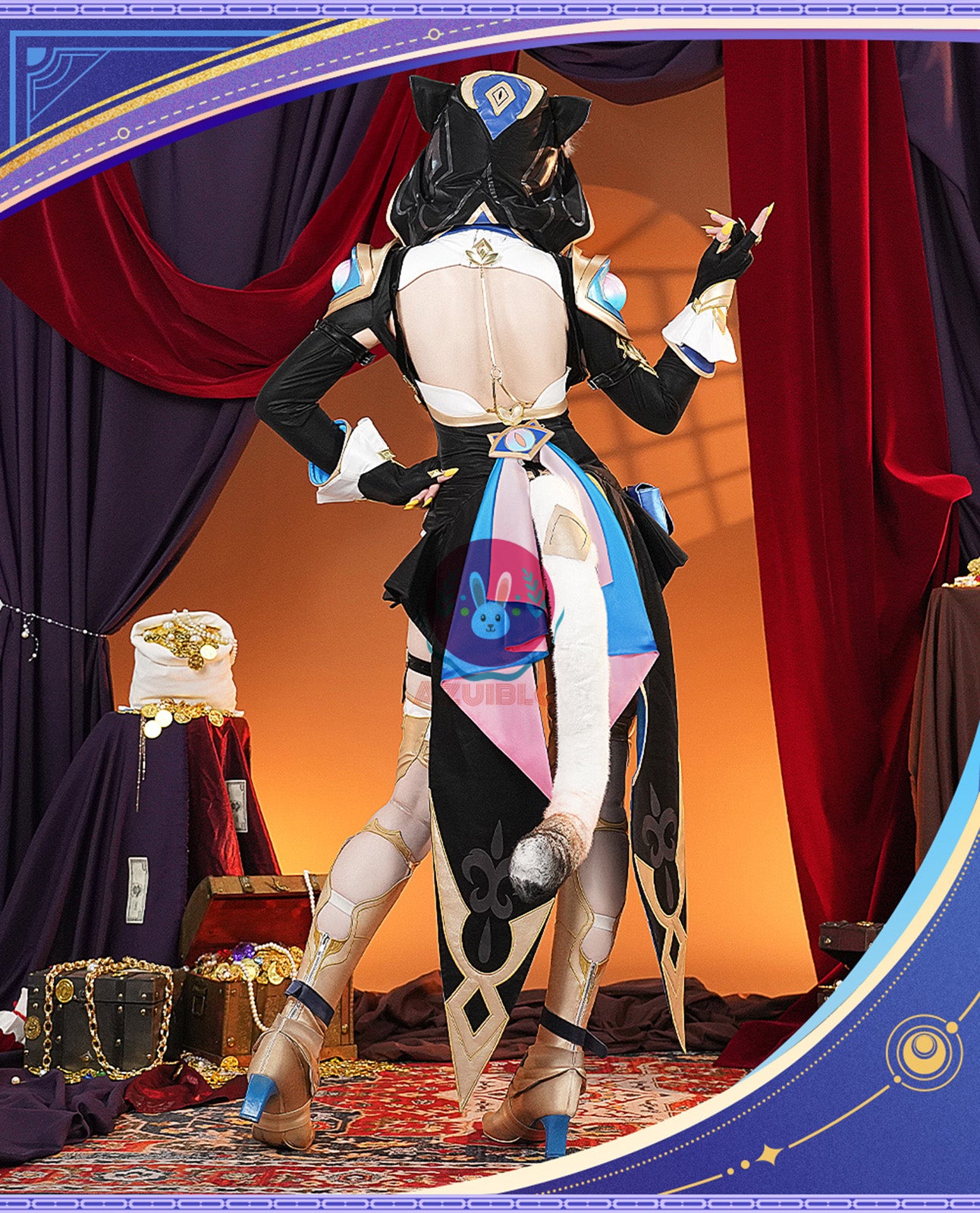 【Azuiblc】 崩壊 スターレイル  サフェル セファリア  コスプレ衣装靴カバー付き コスチュームセット グッズ おしゃれ アニメ cosplay - Azuiblc