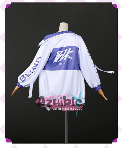 Azuiblc  IdentityV   BLK戦隊のチーム  機械技師 コスプレ衣装　BLK.TRACY 　コスチューム　 第五人格  IDVES 　イベント　帽子＋眼鏡付　Azf16 - Azuiblc