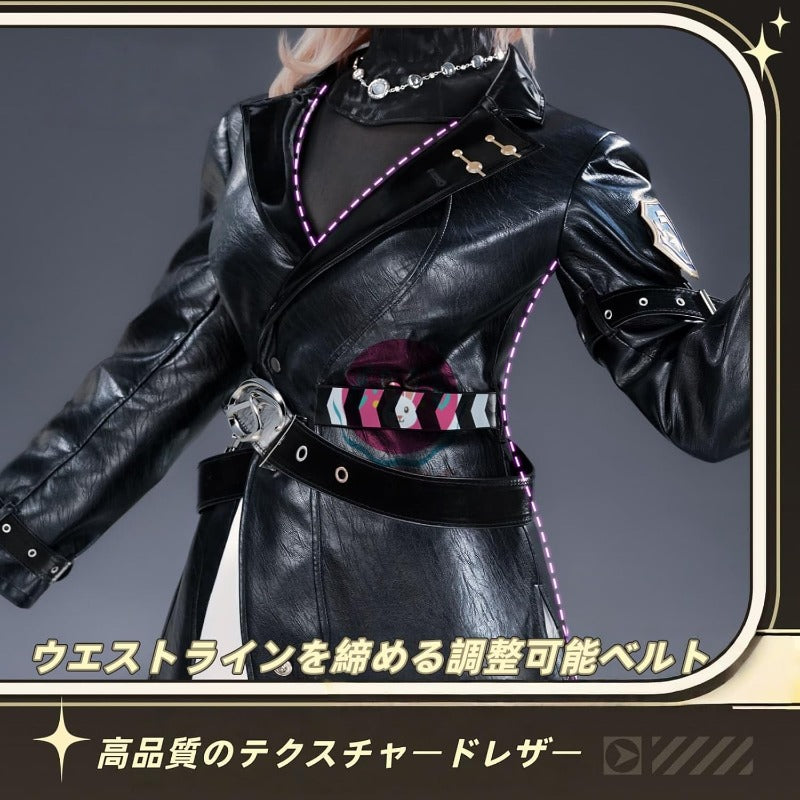 Azuiblc】スターレイル 朽葉 くちば コスプレ衣装 手枷付き 金属肩章