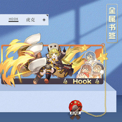 Azuiblc 崩壊スターレイル 　アナイクス　栞　9cm　キャストリス　ヒアンシー　サフェル　金属製　おもちゃ　萌えグッズ - Azuiblc