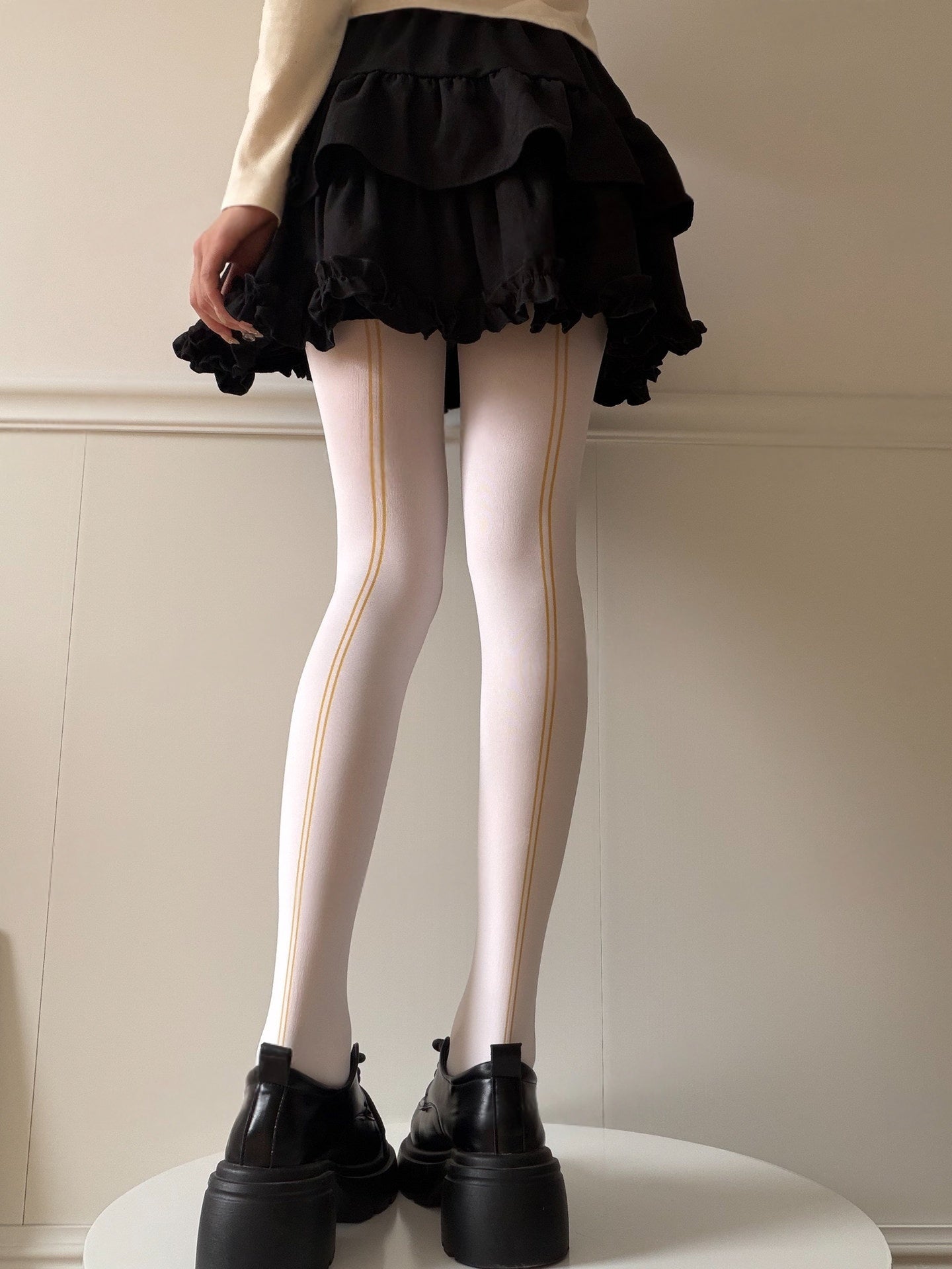 Azuiblc 原神 サンドローネ 傀儡   ストッキングタイツ　75cm 　ソックス　レギンス パンスト    コスプレ 小物 薄手 渋谷 原宿系 JK ロリータ 夏 アニメ 女の子 ファトゥス(ファデュイ執行官